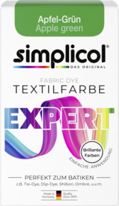 simplicol Textilfarbe expert Apfel-Grün