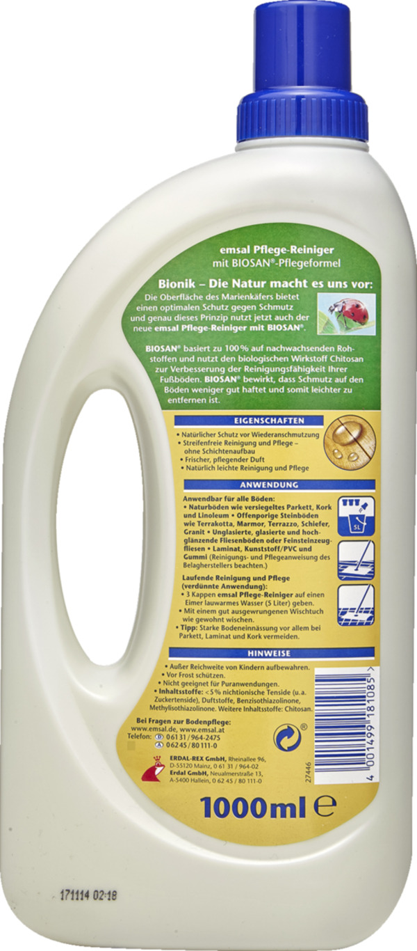 Bild 2 von Emsal Pflege-Reiniger