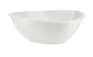 KHG Schale weiß Porzellan Maße (cm): B: 21,5 H: 9 Geschirr & Besteck