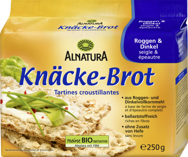 Bild 1 von Alnatura Bio Knäcke-Brot Roggen & Dinkel