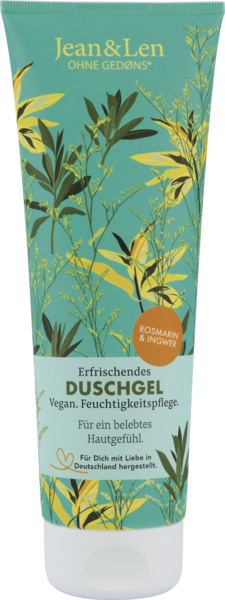 Bild 1 von Jean&Len Erfrischendes Duschgel Rosmarin & Ingwer