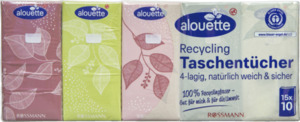 alouette Recycling Taschentücher