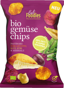Best Foodies bio gemüse chips, mix mit meersalz, 70 g