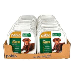 Pablo Hundenahrung Wild & Huhn 300 g, 20er Pack