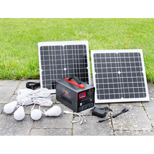 Mauk Solarpanel 2er-Set 30 W und Powerpack