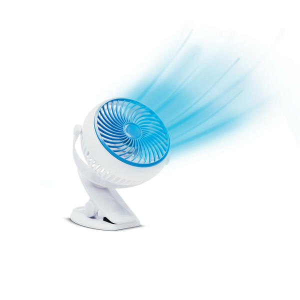 Bild 1 von Livington Ventilator Go Fan M24788 weiß Kunststoff B/H/L: ca. 19x8x15 cm