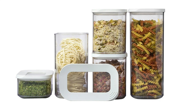 Bild 1 von Mepal Vorratsdose, 5-teiliges Set  Modula transparent/klar Kunststoff Küchenzubehör