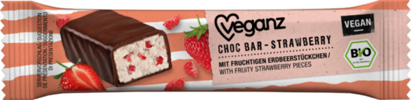 Bild 1 von veganz Bio Choc Bar Strawberry