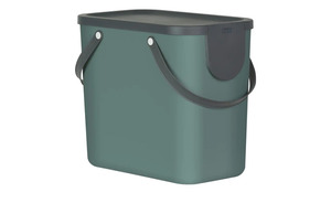 Rotho Abfallbehälter 25 Liter  Albula grün Kunststoff Maße (cm): B: 40 H: 34 T: 23,5 Küchenzubehör
