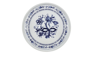 Kahla Tortenplatte  "Rosella" Zwiebelmuster blau Porzellan Maße (cm): H: 1,2  Ø: [30.9] Geschirr & Besteck