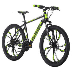 KS Cycling Mountainbike Hardtail Xplicit  27,5 Zoll Rahmenhöhe 51 cm 21 Gänge schwarz schwarz ca. 27,5 Zoll