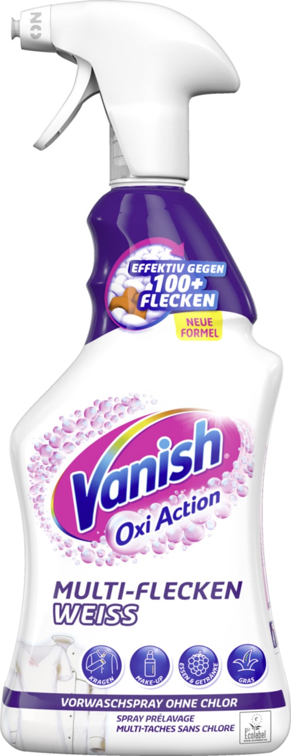 Bild 1 von Vanish Oxi Action Multi-Flecken Vorwaschspray Weiss