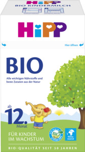 HiPP Bio Kindermilch ab dem 12. Monat