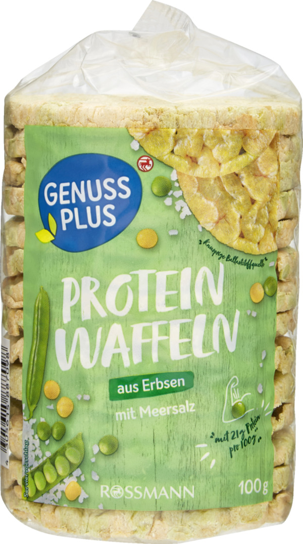 Bild 1 von GENUSS PLUS Protein Waffel