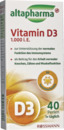 Bild 1 von altapharma Vitamin D3 1.000 i.E.