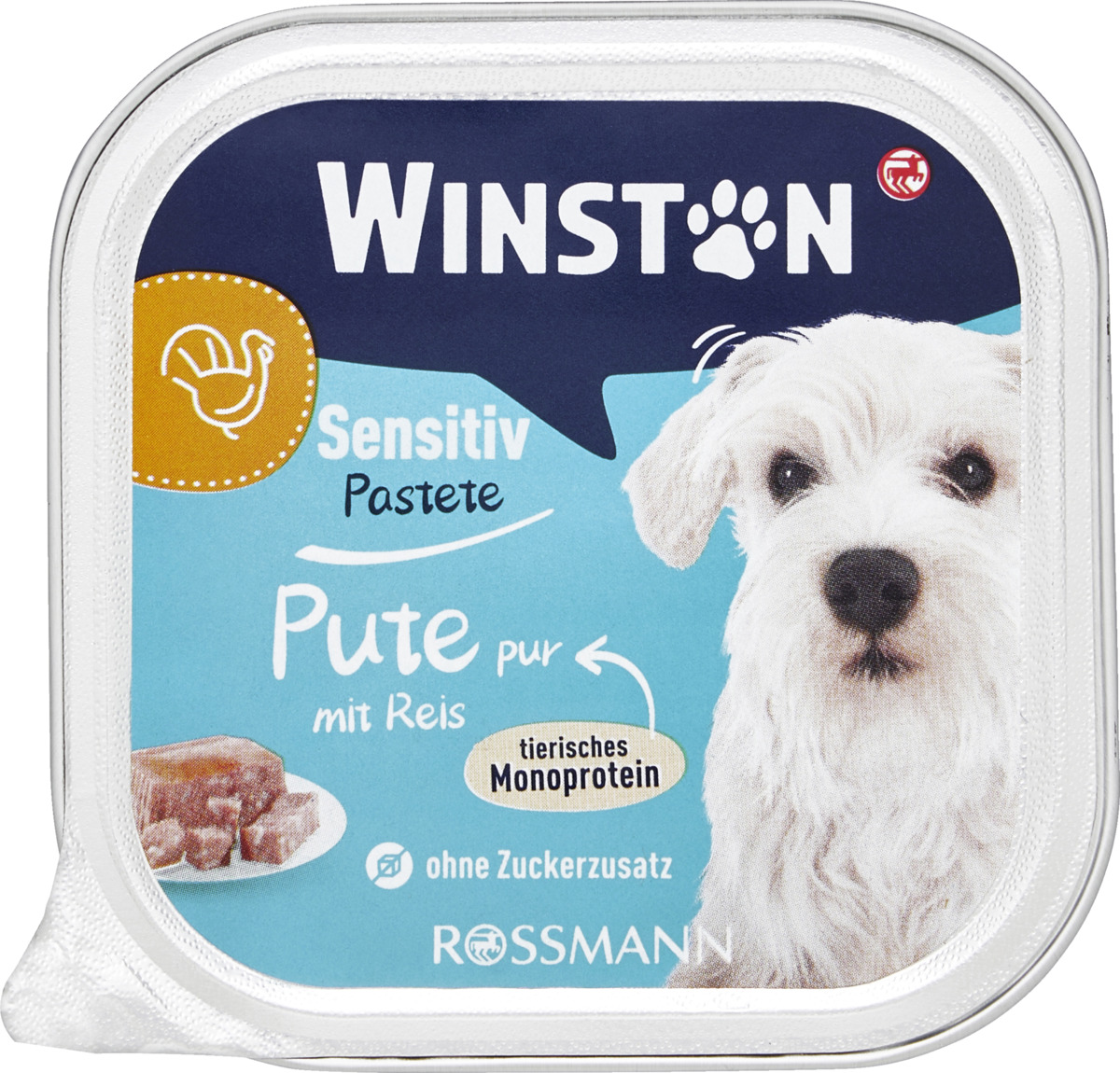Bild 1 von Winston 
            Delikat Sensitiv mit Pute & Reis
