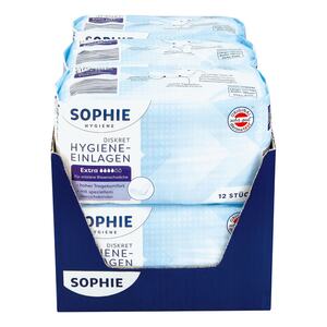 Sophie Hygiene Einlagen Extra 12 Stück, 6er Pack