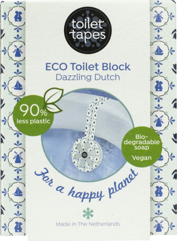 Bild 1 von toilet tapes Eco Toilettenblock Dazzling Dutch