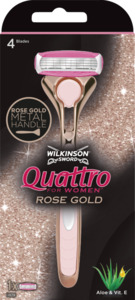 Wilkinson Sword Quattro für Damen Rasierer Rose Gold