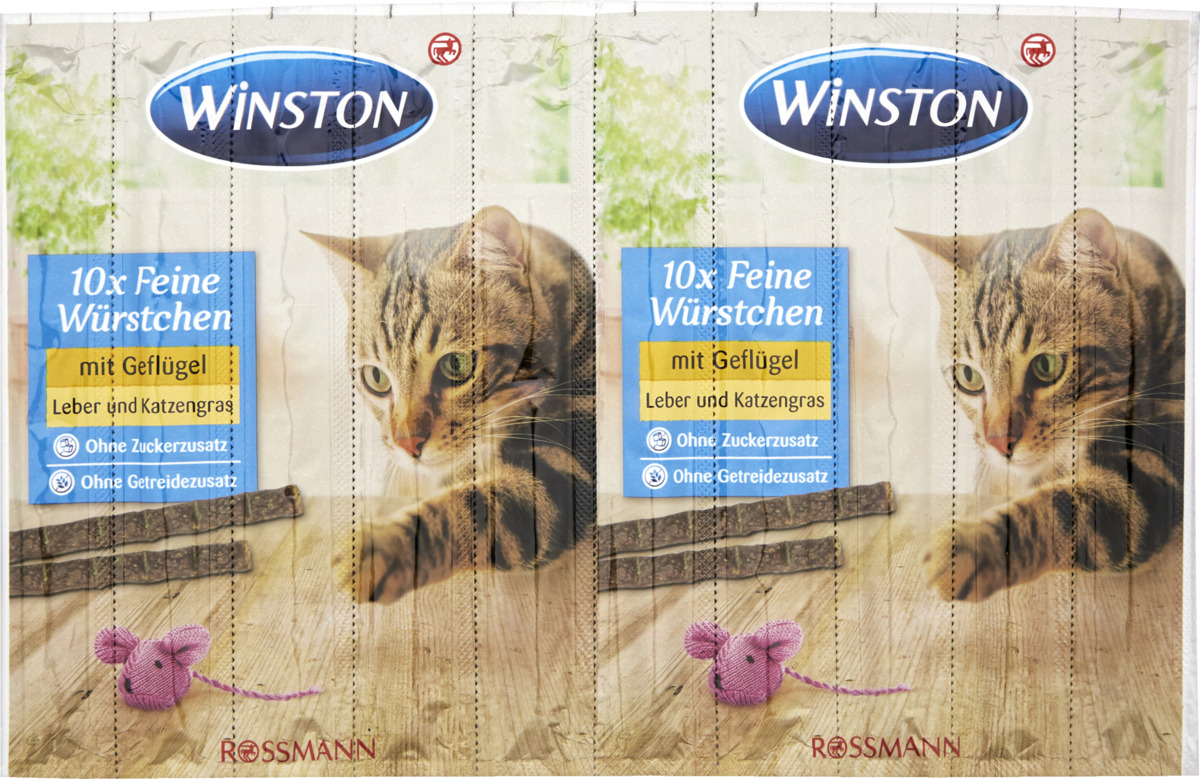 Bild 1 von Winston 
            feine Würstchen mit Geflügel & Leber