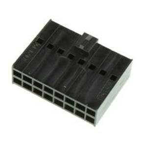 Molex 901420016 2.54mm Pitch C-Grid III Crimp Housing Dual Row, 16 Circuits, Black