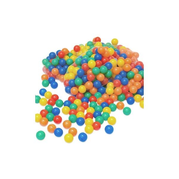 Bild 1 von LittleTom 100 bunte Bälle für Bällebad 6cm Babybälle Plastikbälle Baby Spielbälle