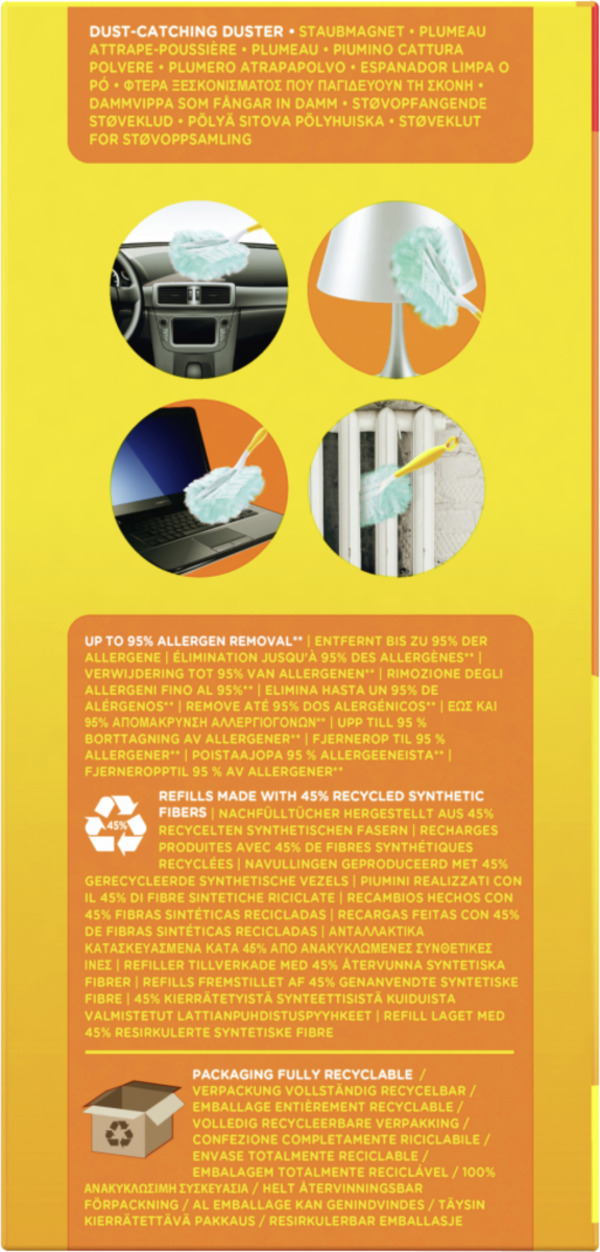 Bild 3 von Swiffer 
            Duster Staubmagnet-Tücher Nachfüller Mega Pack