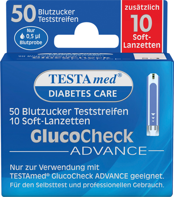 Bild 1 von Testa-Med GlucoCheck ADVANCE Teststreifen