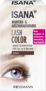 ISANA Lash Color Wimpern- & Augenbrauenfarbe braun