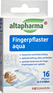 altapharma Fingerpflaster aqua 16 Stück