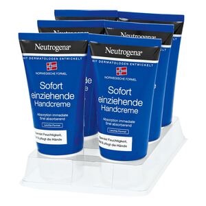 Neutrogena Sofort Einziehende Handcreme 75 ml, 6er Pack