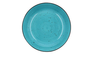 Peill+Putzler Suppenteller  Genua blau Porzellan Maße (cm): H: 3,8  Ø: [20.0] Geschirr & Besteck