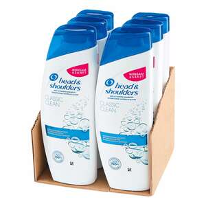 Head & Shoulders Shampoo Classic Clean 300 ml, 6er Pack