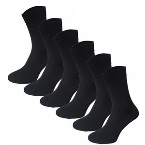 Garcia Pescara 24 Paar Classic Socken aus Baumwolle in schwarz, Größe 43-46