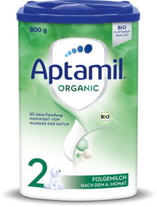 Aptamil Bio ORGANIC 2 Folgemilch nach dem 6. Monat
