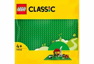 LEGO® Konstruktionsspielsteine »Grüne Bauplatte (11023), LEGO® Classic«, (1 St), Made in Europe