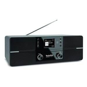 0000/3948 TechniSat DIGITRADIO 370 CD BT (Radio, Digitalradio, DAB+, MP3, CD Player, Bluetooth, AUX, Radiowecker) schwarz