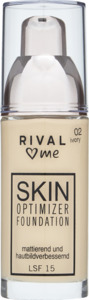 RIVAL loves me Skin Optimizer Foundation 02 ivory