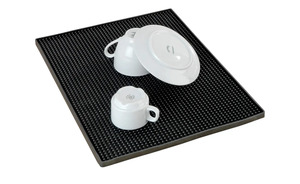 Abtropfmatte Maxi schwarz Kunststoff Maße (cm): B: 40 Küchenzubehör