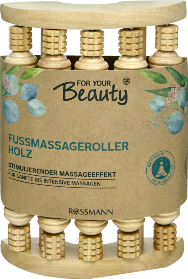 Bild 1 von FOR YOUR Beauty Fussmassageroller Holz