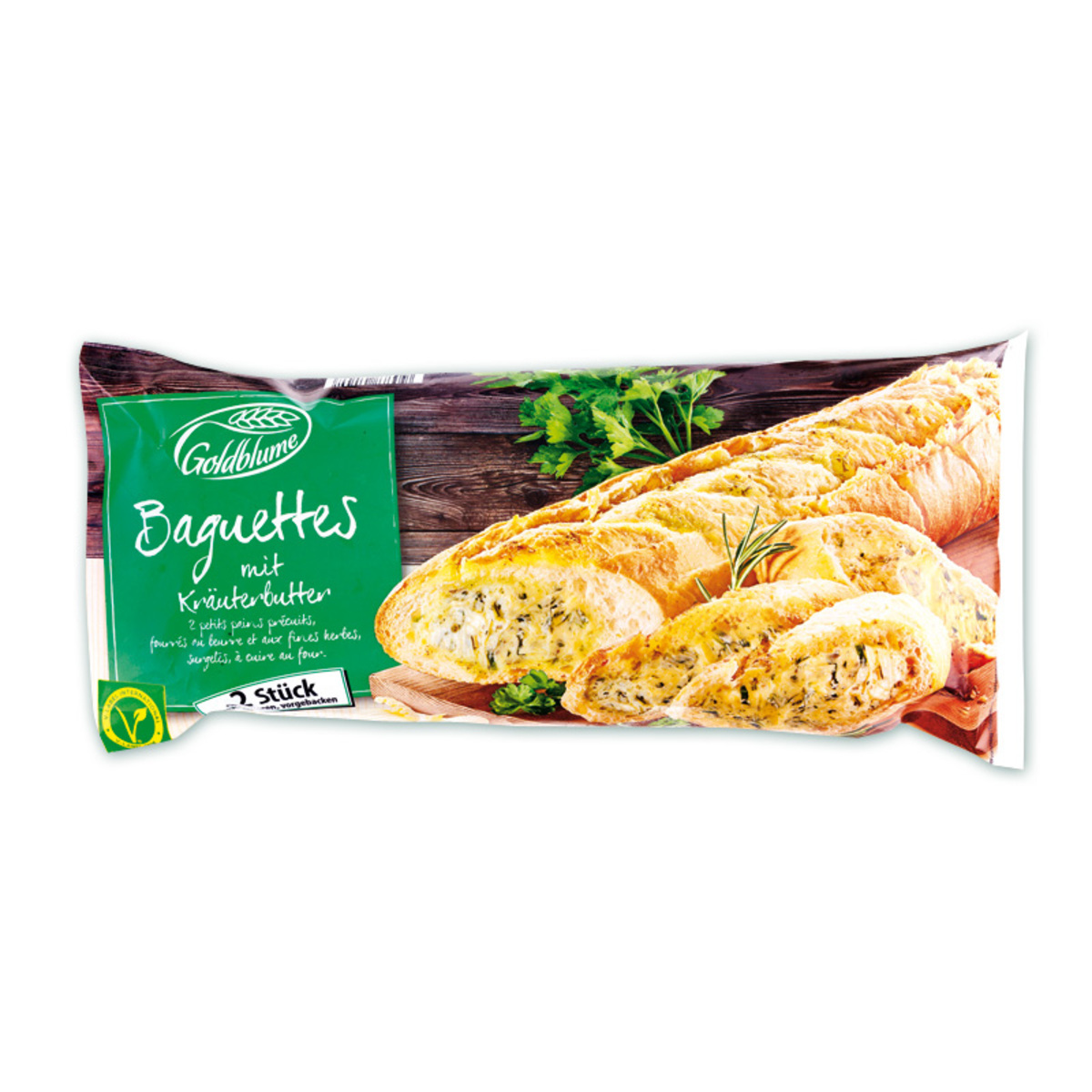 Bild 1 von Goldblume Kräuter-/ Knoblauchbaguette