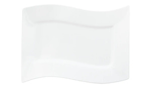 KHG Servierplatte weiß Porzellan Maße (cm): B: 18,5 H: 2 Geschirr & Besteck