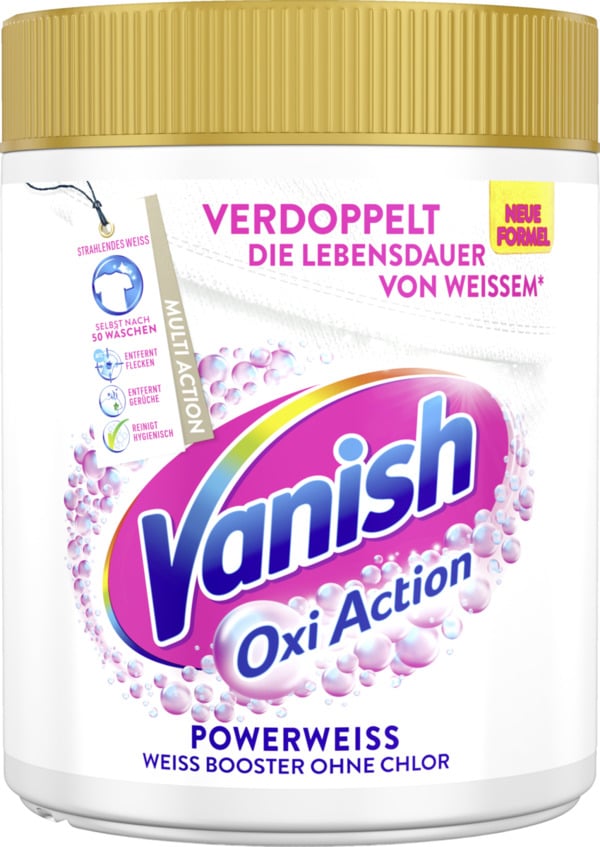 Bild 1 von Vanish Oxi Action Pulver Powerweiss