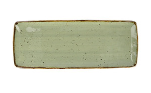 Peill+Putzler Platte 31,2cm grün Porzellan Maße (cm): B: 12,5 H: 2 Geschirr & Besteck