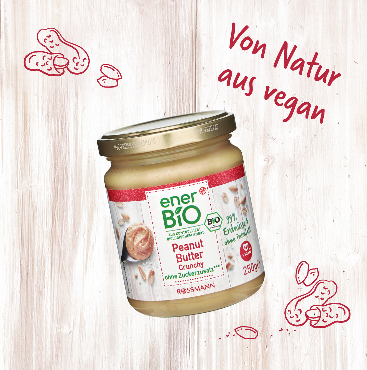 Bild 3 von enerBiO Peanut Butter Crunchy