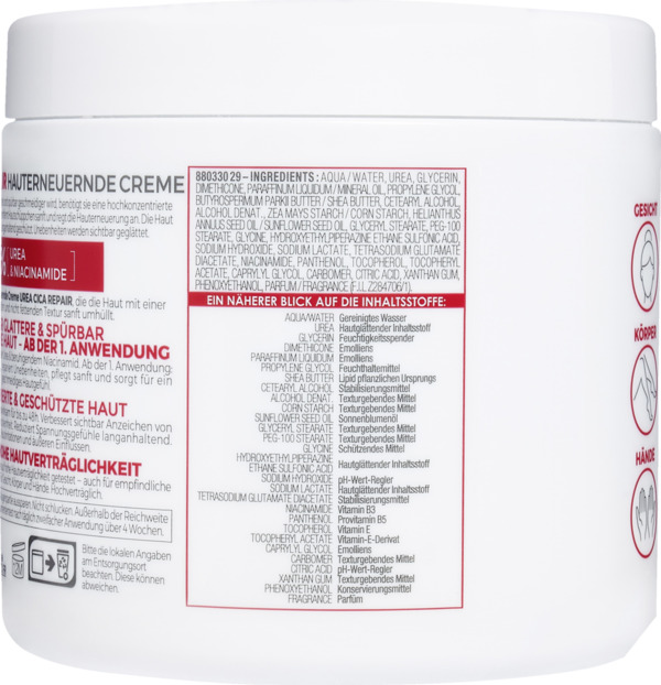 Bild 3 von Mixa Urea Cica Repair hauterneuernde Creme