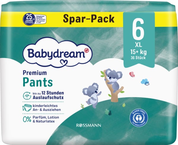 Bild 1 von babydream Windel-Slips XL Jumbo-Pack