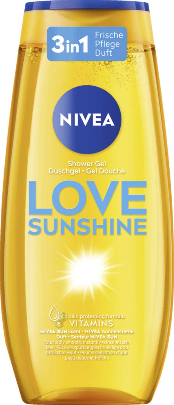 Bild 1 von NIVEA Pflegedusche Love Sunshine