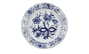 Kahla Frühstücksteller   "Rosella" Zwiebelmuster blau Porzellan Maße (cm): H: 2,5  Ø: [20.4] Geschirr & Besteck