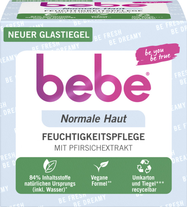 Bild 1 von bebe Feuchtigkeitspflege mit Pfirsichextrakt